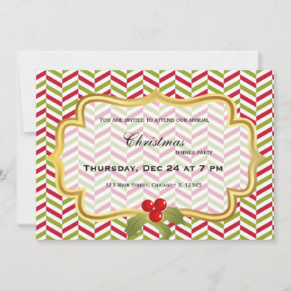 Christmas dinner invitation