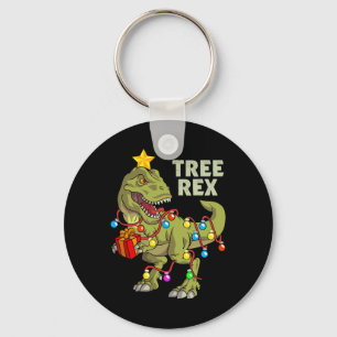 Christmas Dinosaur Kids Boys Men Christmas Lights  Key Ring
