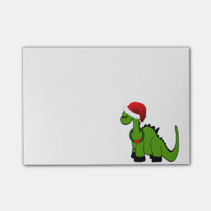 Christmas Dinosaur Post-it Notes