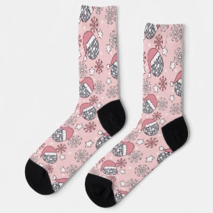 Christmas disco ball socks