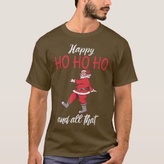 Christmas Distressed Retro Funny Santa  T-Shirt