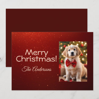 Christmas dog 11, Merry Christmas, Christmas card