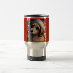 Christmas Dog 2 Travel Mug