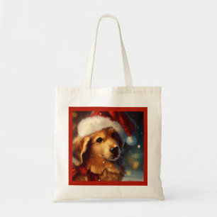 Christmas Dog 4 Tote Bag