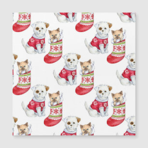 Christmas Dog & Cat