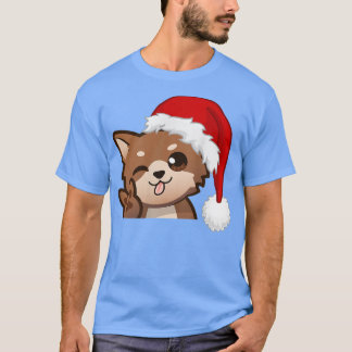 Christmas Dog Cute Pet Puppy Christmas Happy Holid T-Shirt