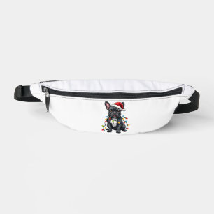 Christmas Dog French Bulldog Xmas Frenchie Bum Bags