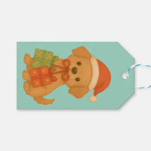 "Christmas Dog" Gift Tag