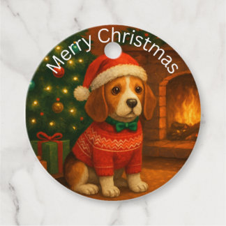 Christmas Dog Gift Tags