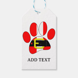 Christmas Dog Gift Tags
