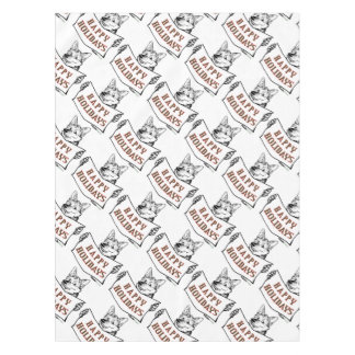 Christmas Dog: Happy Holidays Tablecloth