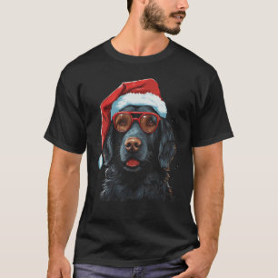 Christmas Dog Lover Funny Curly Coated Retriever X T-Shirt