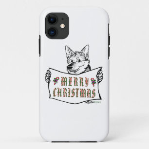 Christmas Dog: Merry Christmas! Case-Mate iPhone Case