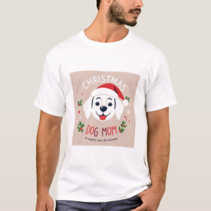 Christmas Dog Mum – Santa Paws T-Shirt