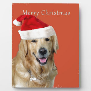 Christmas Dog Plaque