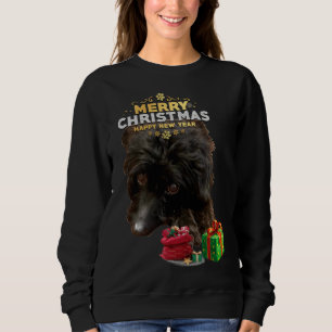 Christmas Dog Poodle Doodle Sweatshirt