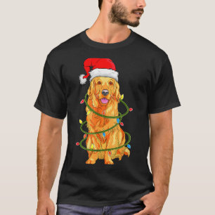 Christmas Dog Shirt, Christmas Golden Retriever Pa T-Shirt