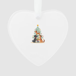 Christmas Dog Tree T-Shirt Cute Funny Puppy Dogs X Ornament