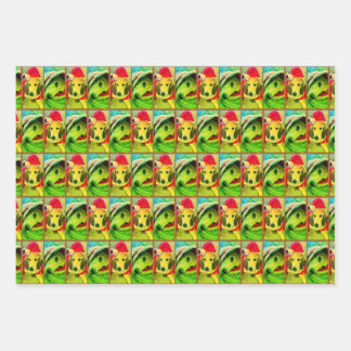 Christmas Dog Wrapping Paper by Tamara Diaz Art 