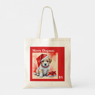 Christmas Dogs for Everyday Adventures - dog-mas Tote Bag