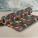 Christmas dogs Pattern Wrapping Paper<br><div class="desc">Colourful Christmas dogs in a seamless pattern,  perfect for wrapping fur baby presents.</div>