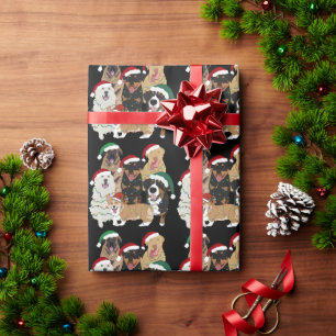 Christmas Dogs Wrapping Paper