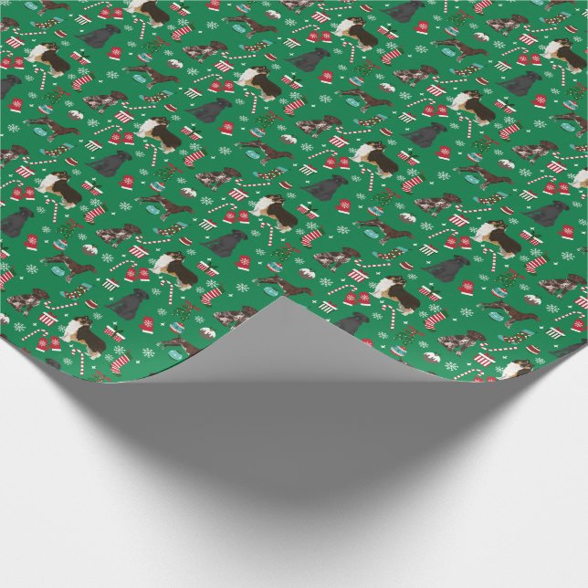 Christmas Dogs wrapping paper (Corner)