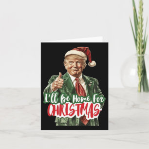 Christmas Donald Trump President 2024 Dancing Funn Card