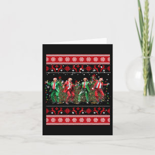 Christmas Donald Trump President 2024 Dancing Funn Card