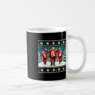 Christmas Donald Trump President 2024 Dancing Funn Coffee Mug