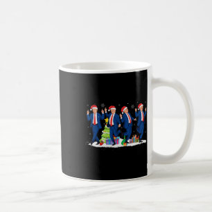Christmas Donald Trump President 2024 Dancing Funn Coffee Mug