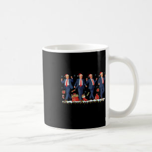 Christmas Donald Trump President 2024 Dancing Funn Coffee Mug