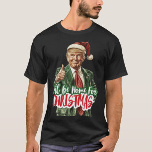 Christmas Donald Trump President 2024 Dancing Funn T-Shirt