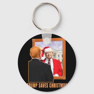 Christmas Donald Trump President 2024 Trump Saves Key Ring