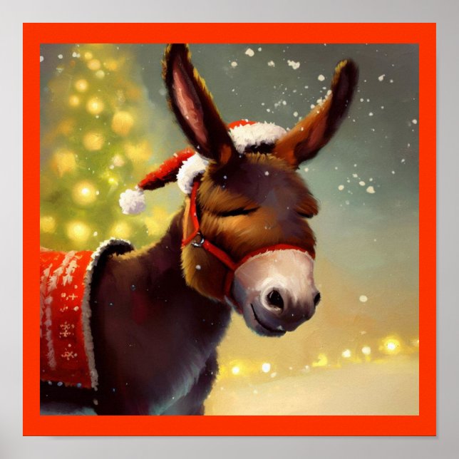 Christmas Donkey 4 Poster (Front)