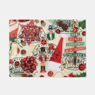 Christmas door mat