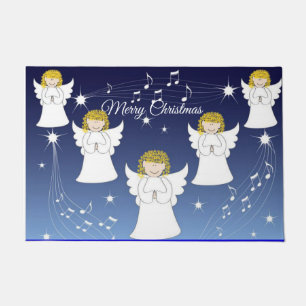 Christmas Door Mat, Angel Doormat