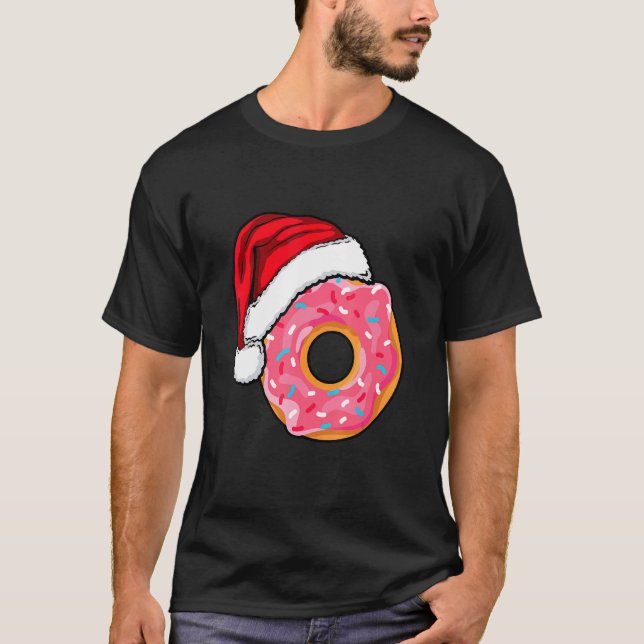 Christmas Doughnut Sprinkles Doughnuts T-Shirt (Front)