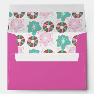 Christmas Doughnut Theme Holiday Envelope