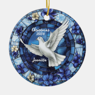 Christmas Dove Personalized Ornament