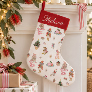 Christmas Down Under Personalised Stocking