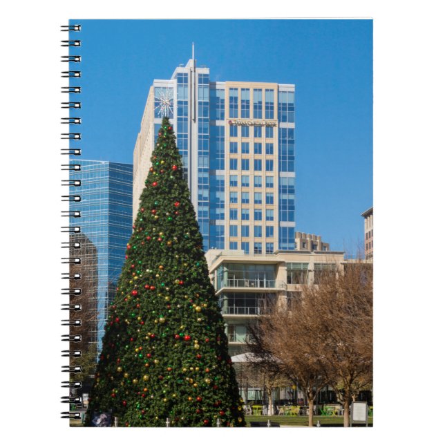 Christmas Downtown Dallas Notebook (Front)