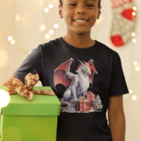 Christmas Dragon Mythical Santa