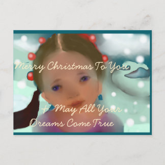 Christmas Dreams Postcard