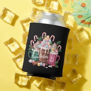 Christmas Drinks Pink Coquette Gingerbread Coffee  Can Cooler