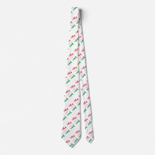 Christmas Dripping Colours Joy Tie