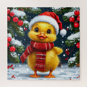 Christmas Duck Puzzle For Kids And Family Fun