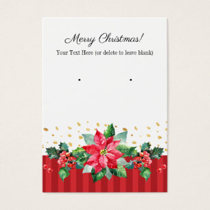 Christmas Earring Cards
