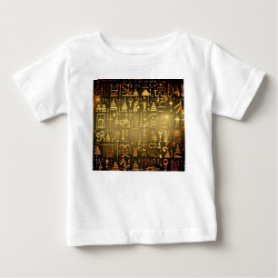 Christmas Egyptian Hieroglyphs 2 Baby T-Shirt