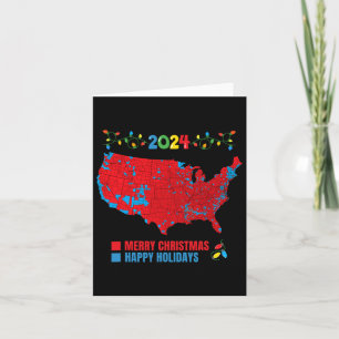 Christmas Electoral Map 2024 Election Trump Family Card
